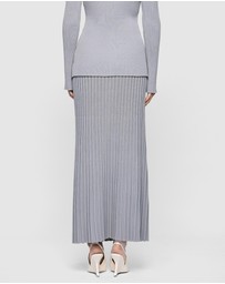 Staple the Label - Vera Rib Knit Midi Skirt