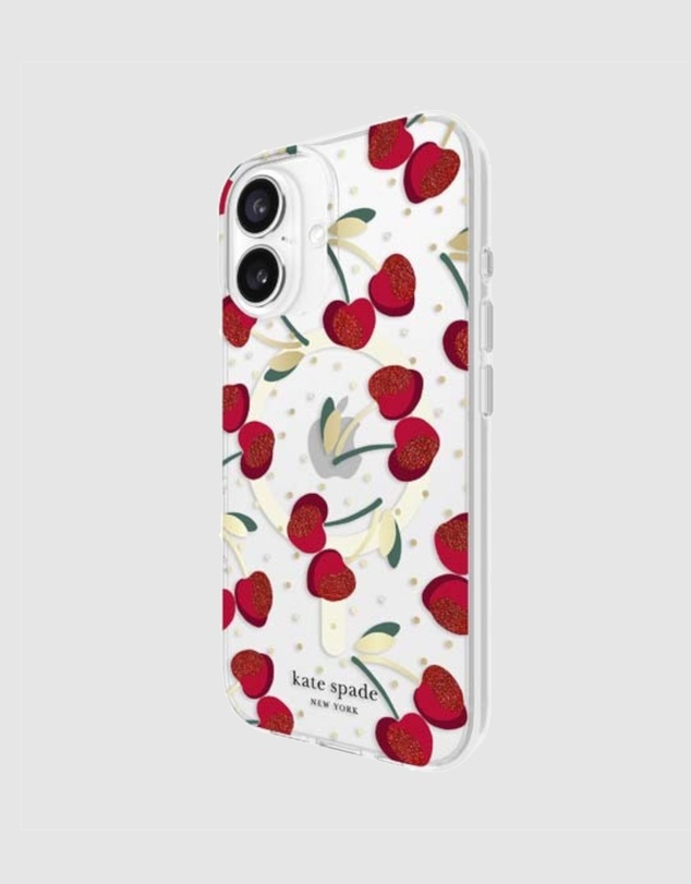 Kate Spade - Kate Spade Cherry Dot MagSafe Case for iPhone 16