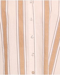 Petal & Pup - Dean Long Sleeve Short Set - Beige Stripe