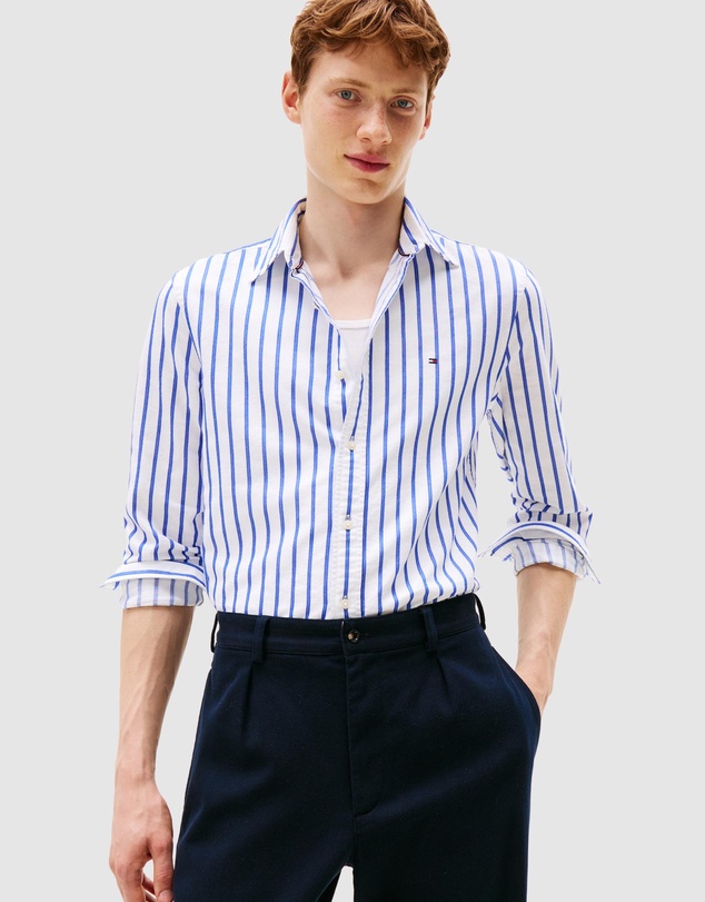 Tommy Hilfiger - Regular Fit Stripe Oxford Shirt