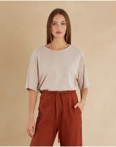 Amelius - Bondi Hemp Crew Neck Tee