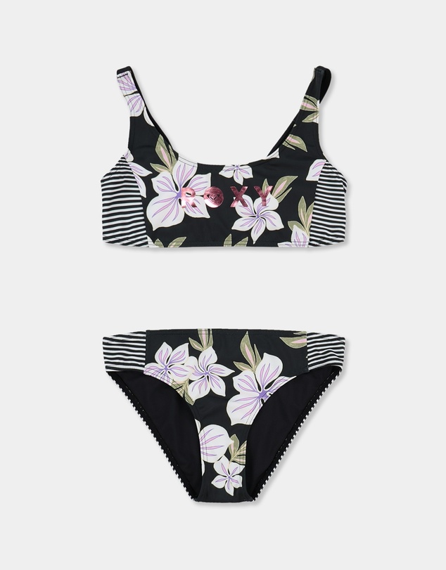 Roxy - Girls 8 to 16 Of The Pacific Bralette Two Piece