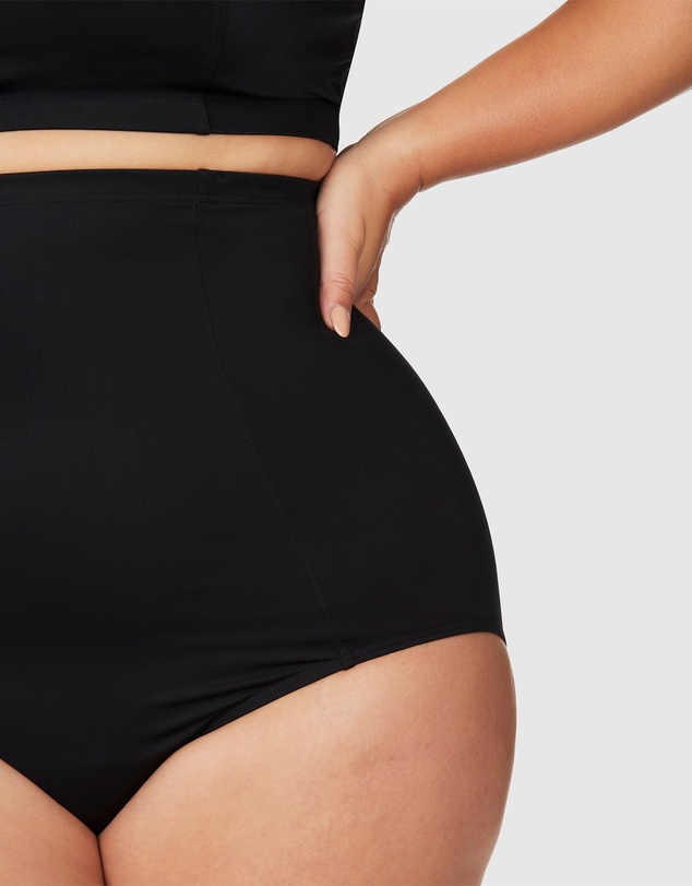 Artesands - Sculpt Black Michelangelo Extra High Waisted Swim Pant