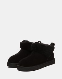 EVERAU - Australian Shepherd Ugg Eirwen Cow Suede Upper UGG Boots