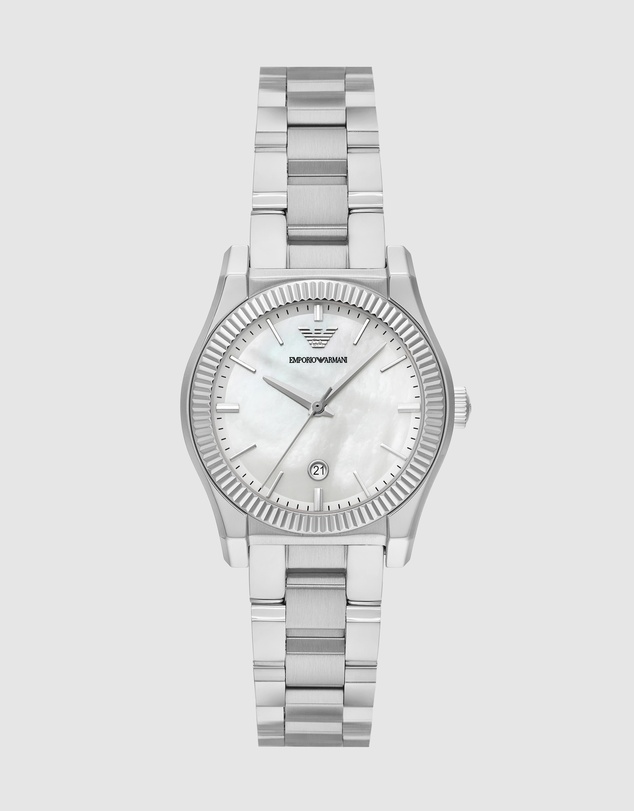 Emporio Armani - Silver Analogue Watch