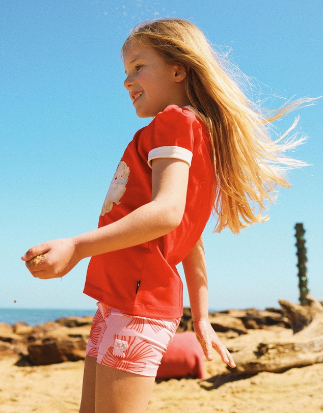 Rock Your Kid - Christmas Lolly Bike Shorts - Kids
