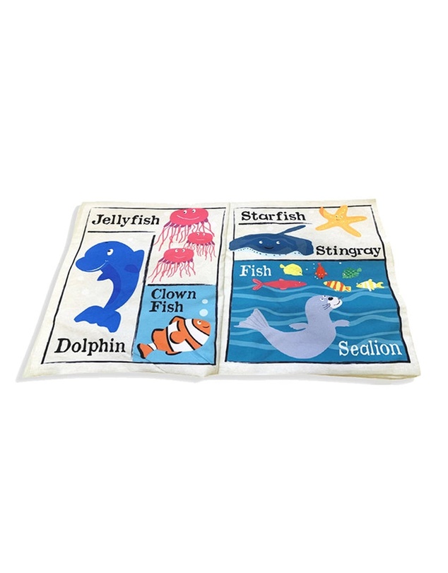 Jo and Nics Crinkly Cloth Books - Under The Sea