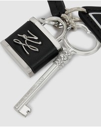 Karl Lagerfeld - K/Autograph Padlock Charm