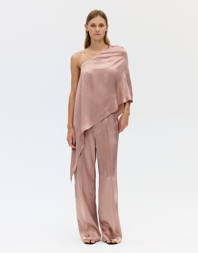 Third Form - Crush One Shoulder Cape