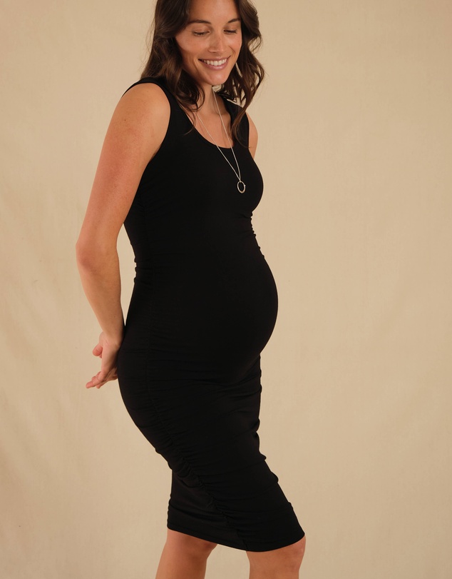 Bamboo Body - Ruched Tank Dress