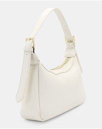 Morgan & Taylor - Anya Shoulder Handbag in Cream White