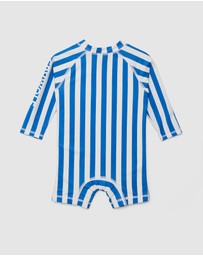 Crywolf - BABY RASH SUIT Deep Sea Stripe