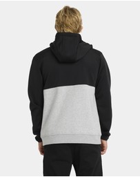 Quiksilver - Mens Burnz Zip-Up Hoodie