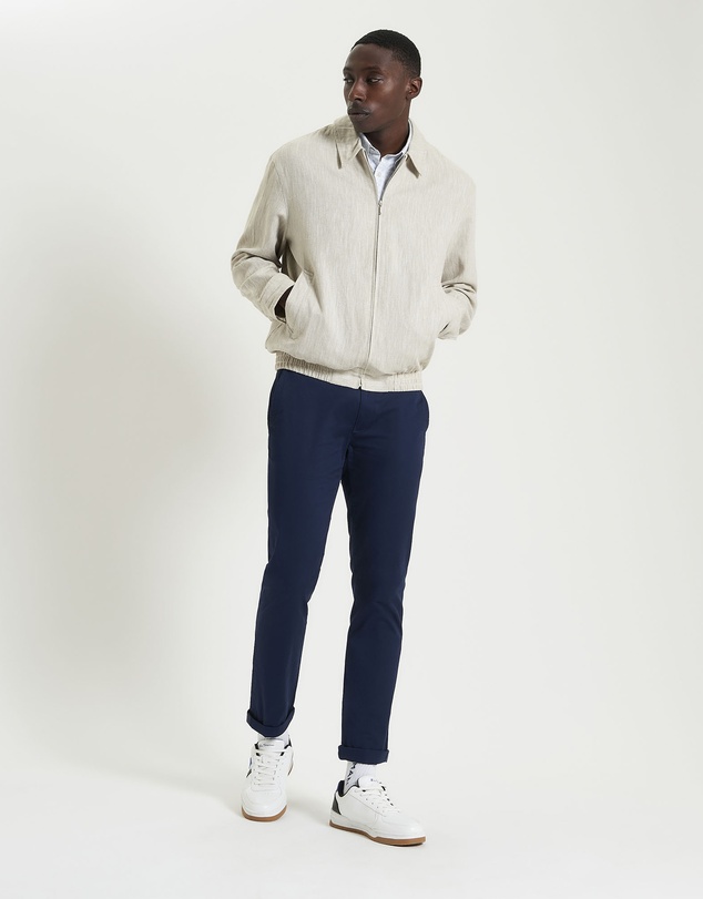 Ben Sherman - Linen Blouson Jacket