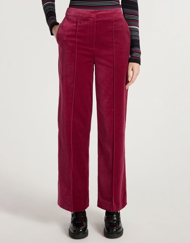 Marcs - Nala Wide Leg Velvet Pants