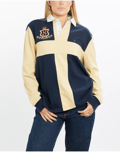 Vintage by The Real Deal - Pre Loved - Vintage Tommy Hilfiger Rugby Shirt