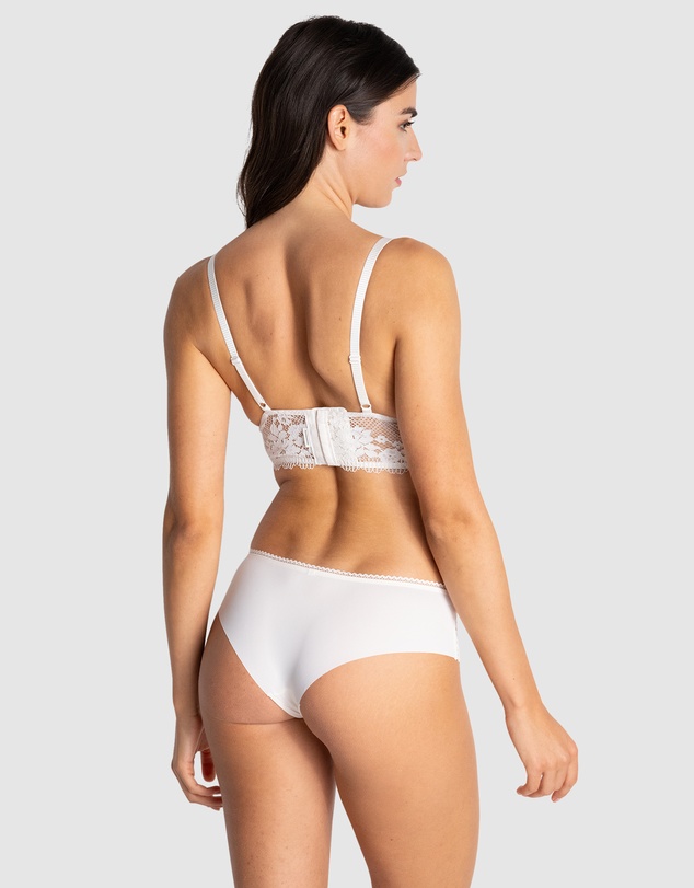Passionata - Nina Unpadded Triangle Cup Longline Lace Bralette