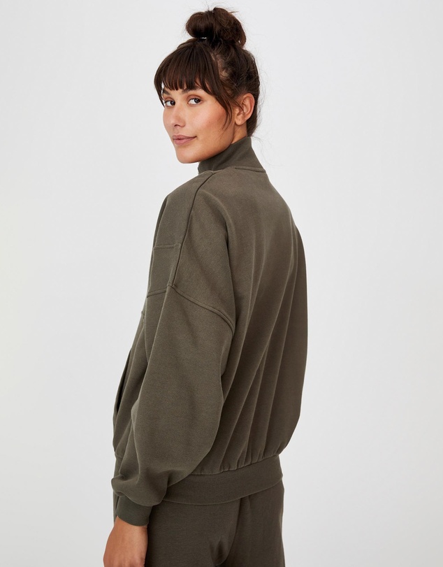 Cotton On Body Active - Lifestyle Half Zip Fleece Top