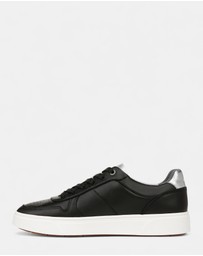 Vionic - Kimmie Court Sneaker - Black Silver