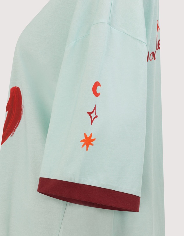The Somewhere Co - Aries Astrology Oversized Tee