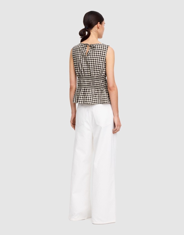 ARKET - Seersucker Smock Top