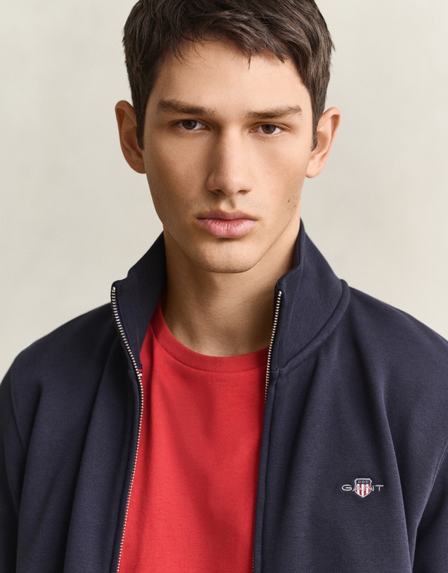 Gant - Shield Zip Sweatshirt