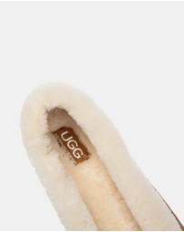 EVERAU - Australian Shepherd Ugg Milea Cow Suede Upper Loafer Oxfords Flats