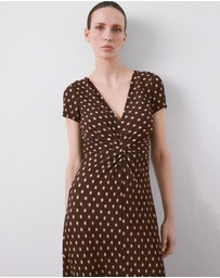 M.N.G - Printed Midi-Dress