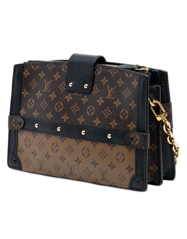 Pre-Loved by Azura Reborn - Pre-Loved Monogram Reverse Trunk Clutch