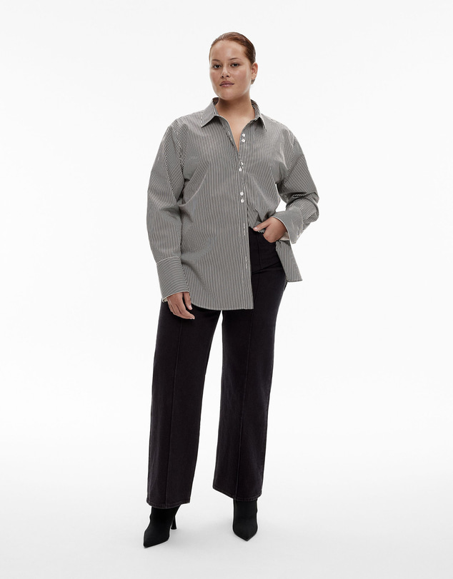 Witchery - Cotton Stripe Relaxed Shirt