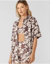 Lorna Jane - Hibiscus Weekend Shirt