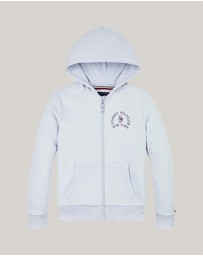 Tommy Hilfiger - Nautical Arch Fleece Reg Zip-Up Hoodie - Kids