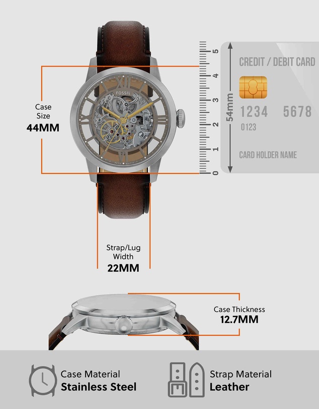 Fossil - Townsman Brown Analogue Watch