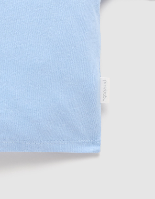 Purebaby - Relaxed Tee Shirt-Kids-Babies