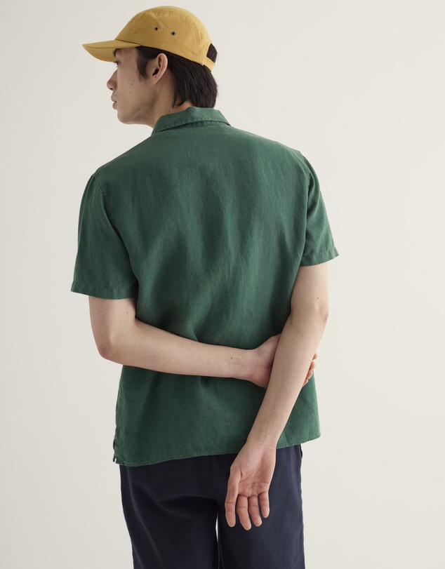 Seasalt - Men's Carne Short Sleeve Linen Shirt