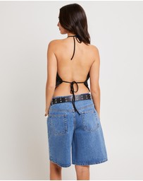 Insight - Cowl Halter Top