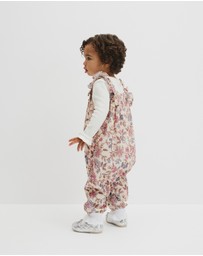 Country Road - Organically Grown Cotton Ruffle Cord Overall
