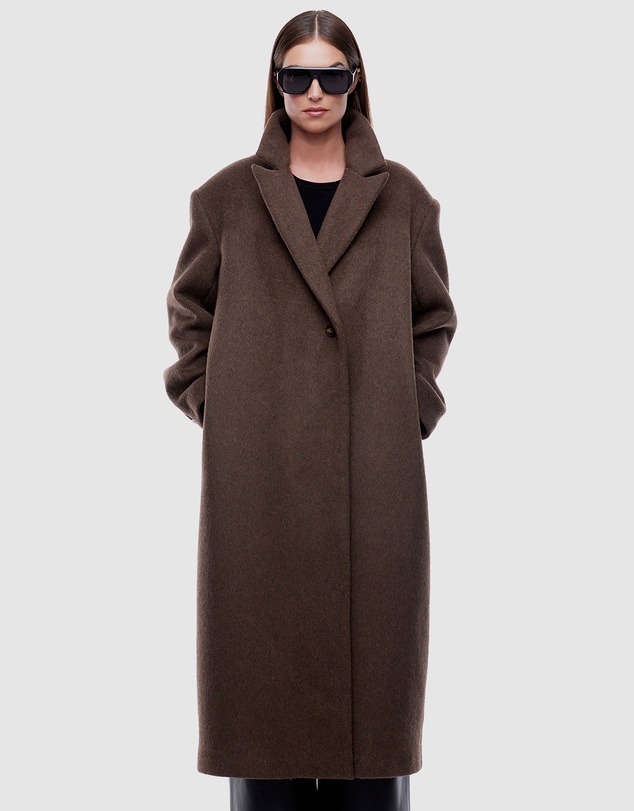 ENA PELLY - Scarlet Wool Blend Coat