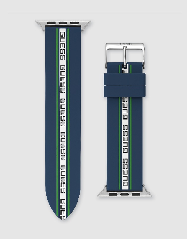 GUESS - Guess Apple Band - Navy Logo 42-44mm