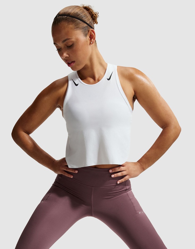 Nike - Nike Swift High-Waisted 7/8 Running Leggings With Pockets