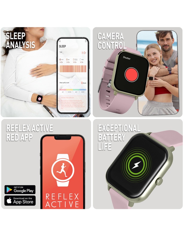 Reflex Active - Nexus Lite Dusty Pink Smart Watch