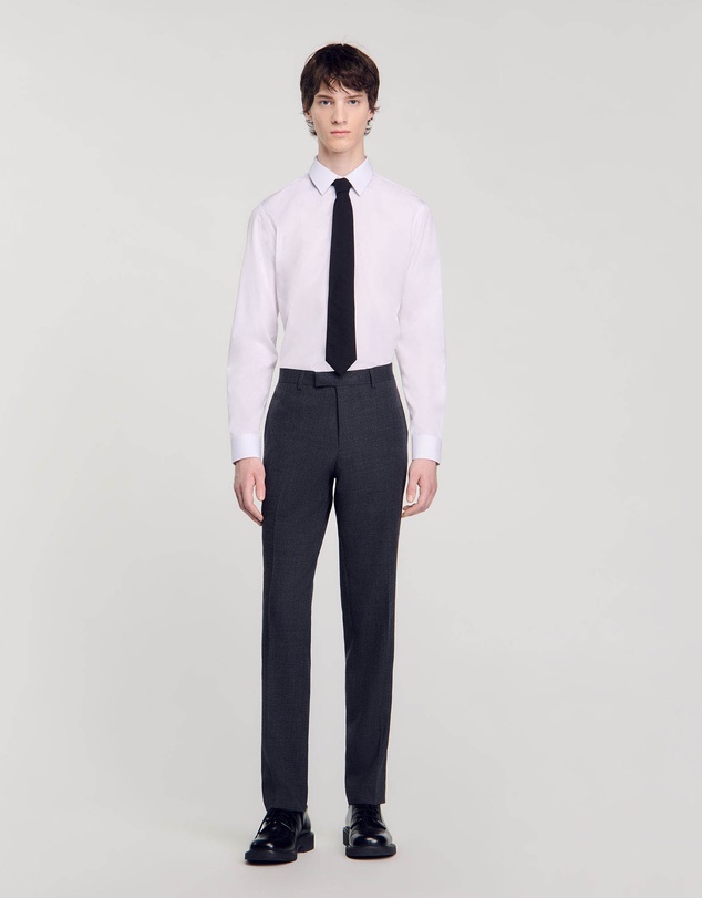 Sandro - Berkeley Grey Suit Pants