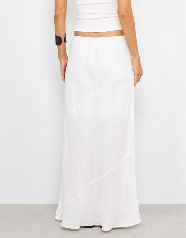 AERE - Zella Linen Maxi Skirt