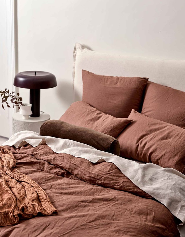 Aura Home - Emile Linen European Pillowcase