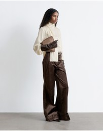 & Other Stories - Scarf-Detail Satin Blouse