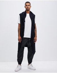 Surrounded By Ghosts - The Mercury French Terry Hooded Sleeveless Cardigan