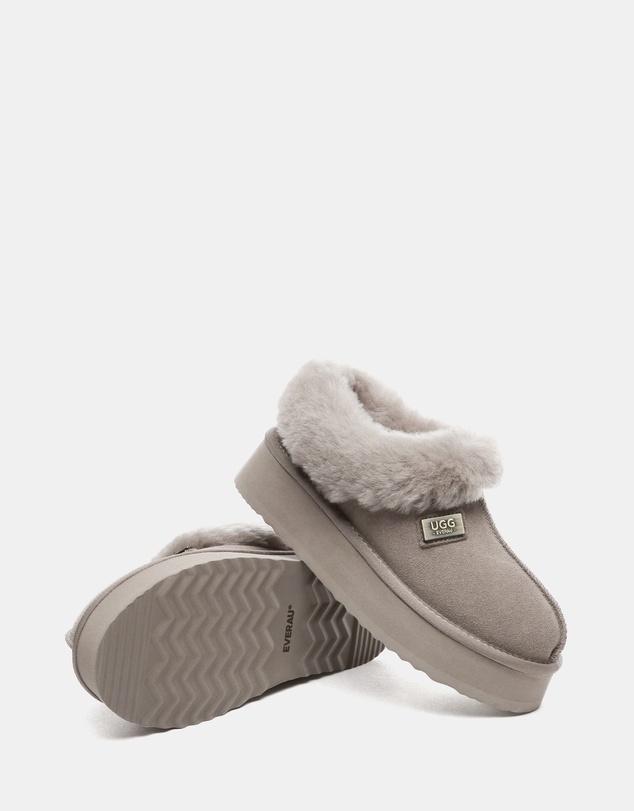 EVERAU - EverAU Ugg Gabri Cow Suede Upper House Shoes