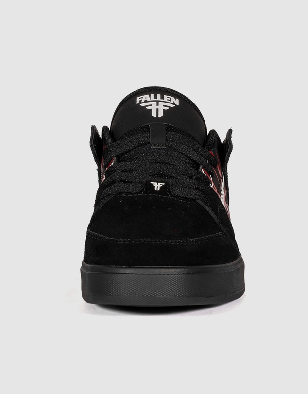 Fallen Footwear - Fallen Footwear Men Trooper 5250 True Fit Cupsole Shoes Black