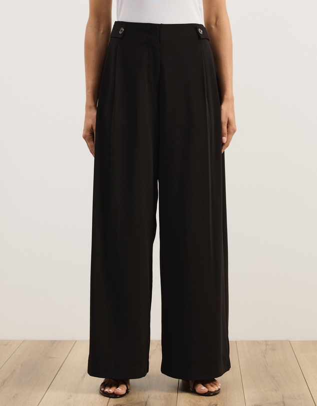 Atmos&Here - Isola Waist Detail Tailored Pants