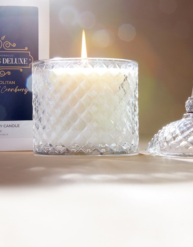 Silk Oil of Morocco - Hamptons Deluxe Natural Soy Candle - Exotic Oasis